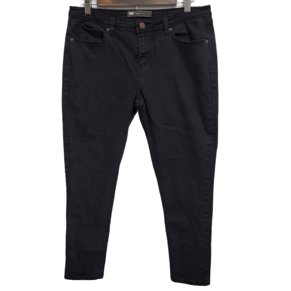 LEVI'S Black Skinny Ankle Leggings Size 32